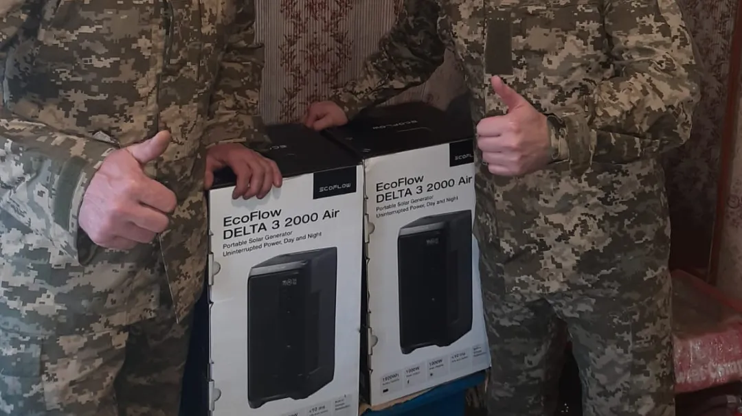 2 зарядні станції EcoFlow Delta 3 2000 Air